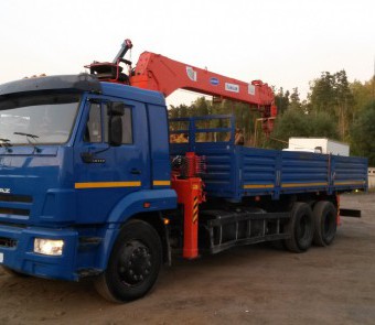 (10/5) МАНИПУЛЯТОР КАМАЗ 10 ТОНН КМУ 5 Т.