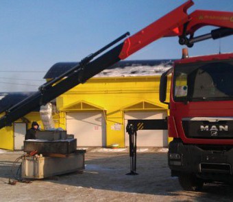 (10/5) МАНИПУЛЯТОР MAN 10 ТОНН КМУ 5 Т.